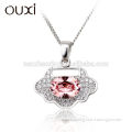 OUXI Factory direct price simple crystal cross pendant made with crystal Y30208 only pendant